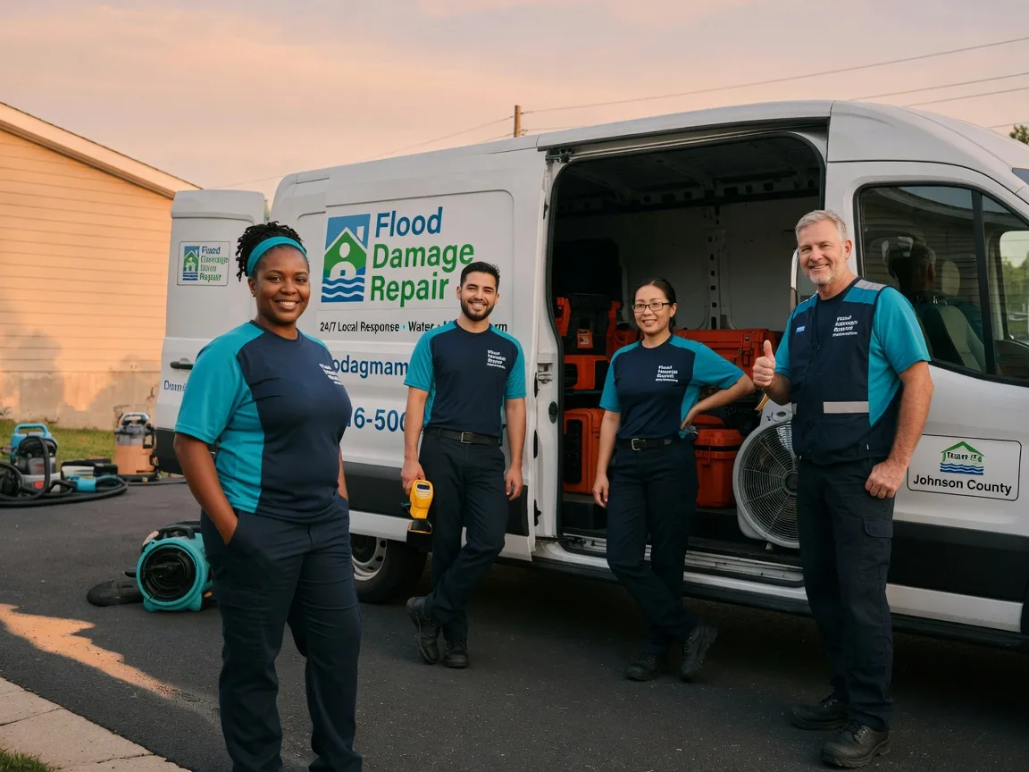 Water Damage Restoration company in Ingram, TX